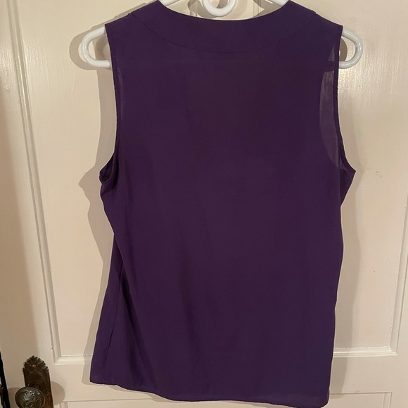 Mexx tie-neck sleeveless blouse. - Picture 3 of 4